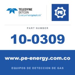 Detcon 10-0309 - Teledyne Detcon 10-0309 Tarjeta de entrada de puente Wheatstone cuádruple