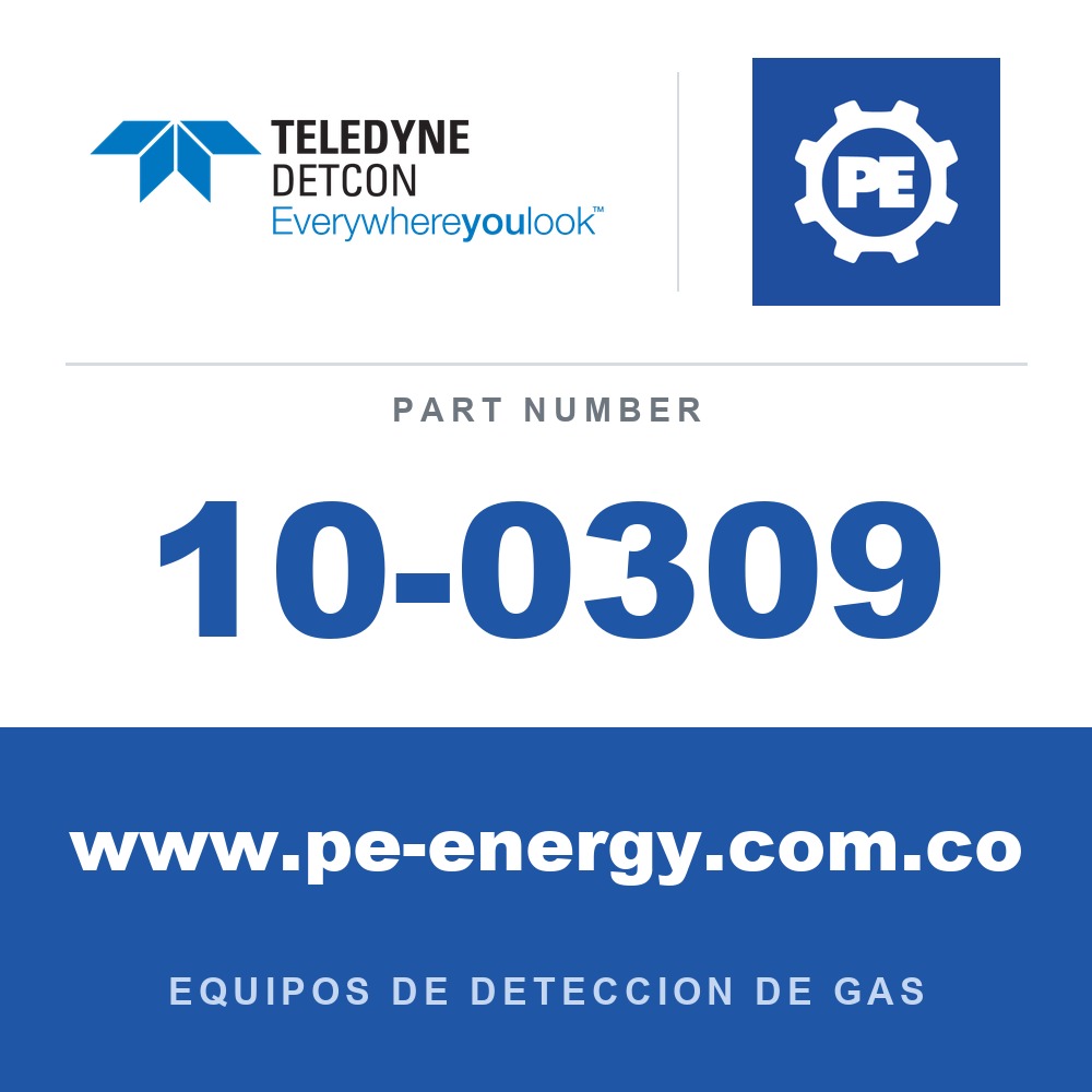 Detcon 10-0309 - Teledyne Detcon 10-0309 Tarjeta de entrada de puente Wheatstone cuádruple