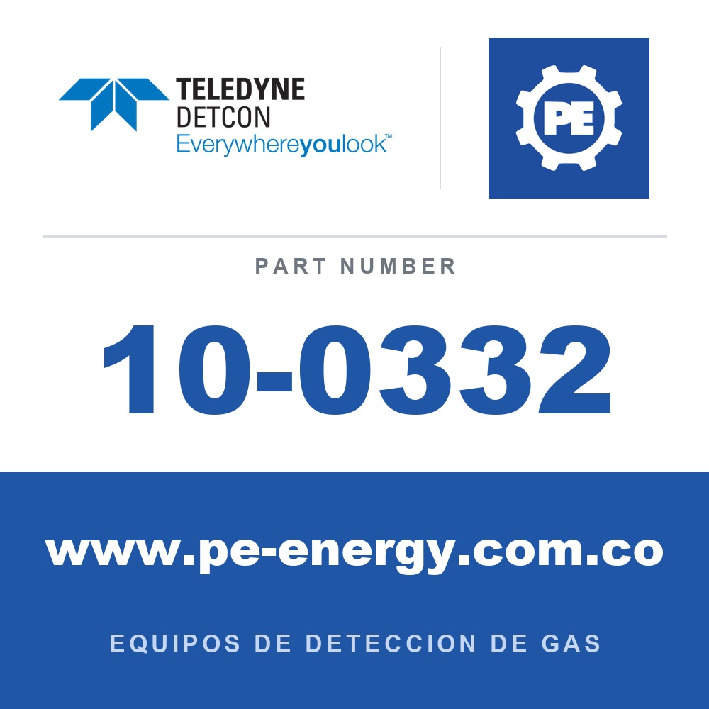 Detcon 10-0332 - Teledyne Detcon 10-0332 Tarjeta de relé de alarma estándar auxiliar