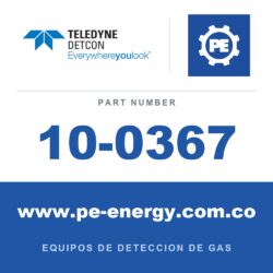 Detcon 10-0367 - Teledyne Detcon 10-0367 Fuente de alimentación de 600 vatios y 24 VDC con entrada universal de 100-240VAC (27