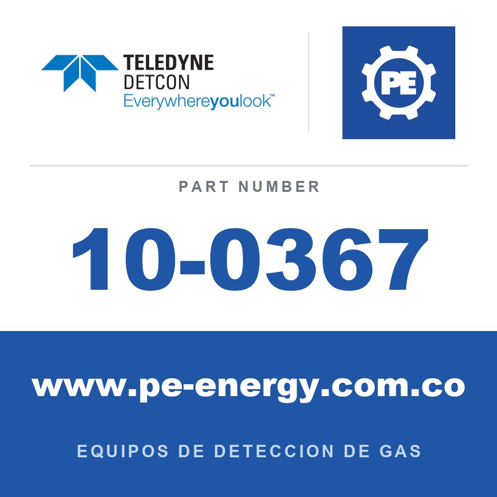 Detcon 10-0367 - Teledyne Detcon 10-0367 Fuente de alimentación de 600 vatios y 24 VDC con entrada universal de 100-240VAC (27