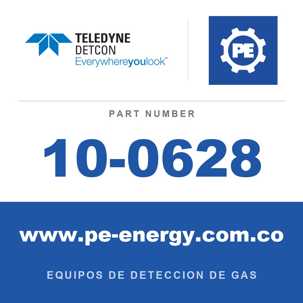 Detcon 10-0628 - Teledyne Detcon 10-0628 Placa de CPU/pantalla