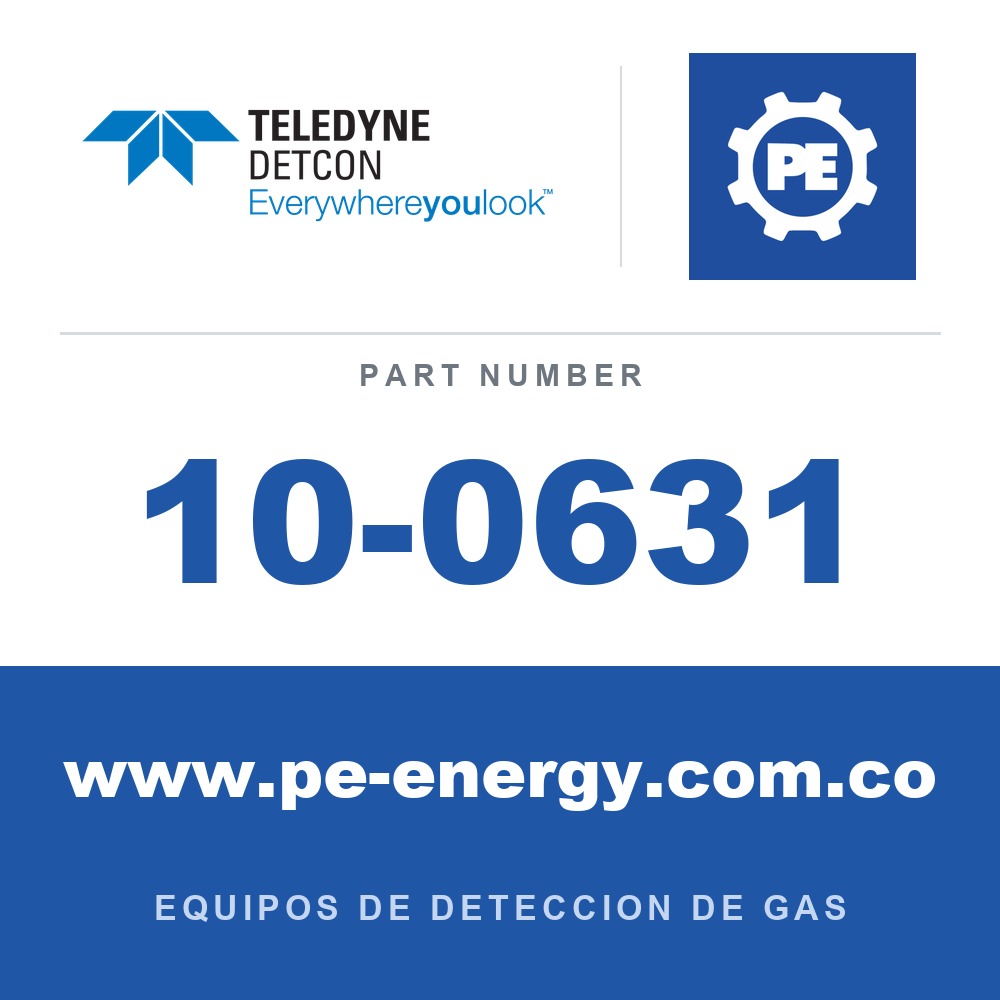 Detcon 10-0631 - Teledyne Detcon 10-0631 Tarjeta de E/S principal 3U