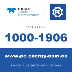 Detcon 1000-1906 - Teledyne Detcon 1000-1906 Luz doble/Piezo