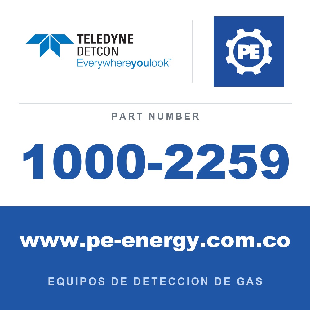 Detcon 1000-2259 - Teledyne Detcon 1000-2259 Fuente de alimentación de 50W CA a CC: no disponible en versiones compactas o NEMA7