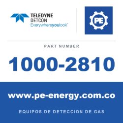 Detcon 1000-2810 - Teledyne Detcon 1000-2810 Estrobo local rojo GP