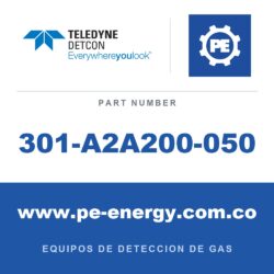 Detcon 301-A2A200-050 - Teledyne Detcon 301-A2A200-050 Aluminio 1/2" NPT/ cable 9