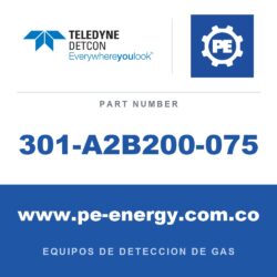 Detcon 301-A2B200-075 - Teledyne Detcon 301-A2B200-075 Latón 3/4" NPT/ cable 9