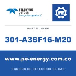 Detcon 301-A3SF16-M20 - Teledyne Detcon 301-A3SF16-M20 Acero inoxidable M20/ cable 4