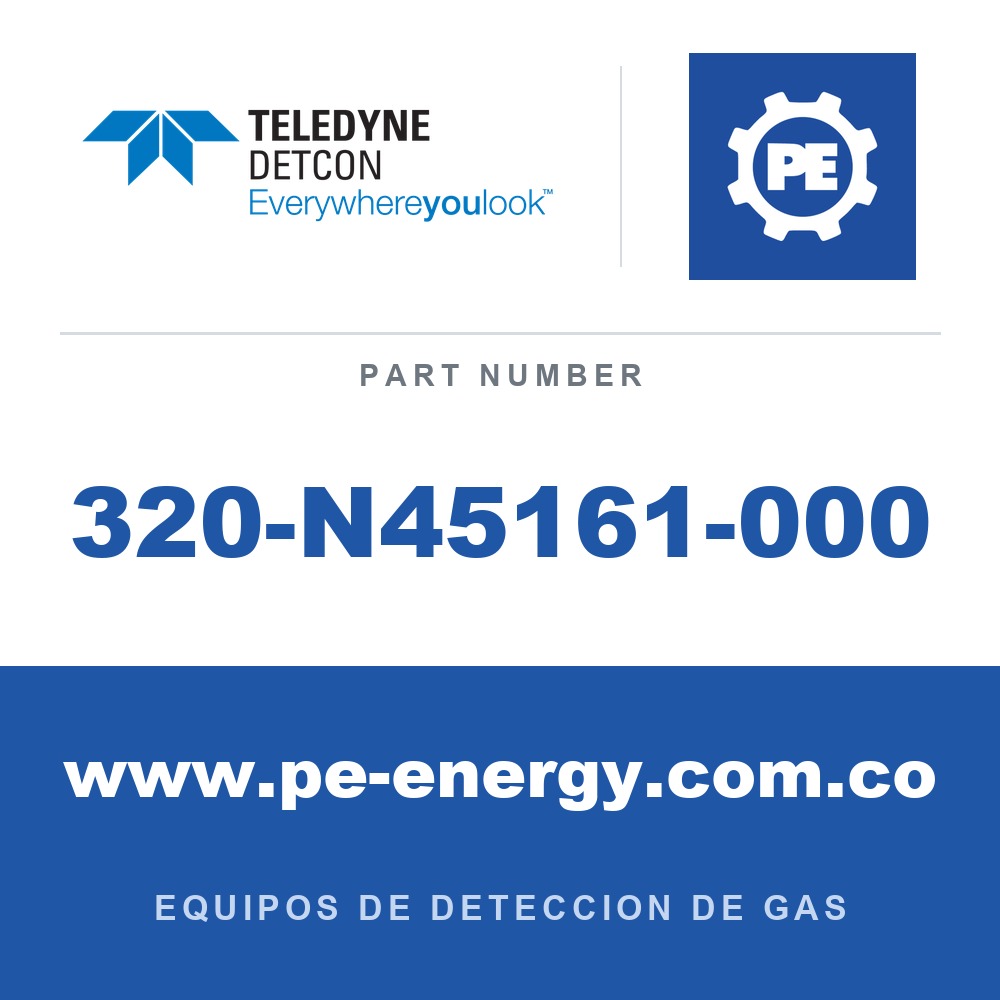 Detcon 320-N45161-000 - Teledyne Detcon 320-N45161-000 Interruptor de reinicio para N4X