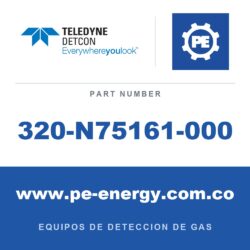 Detcon 320-N75161-000 - Teledyne Detcon 320-N75161-000 Interruptor de reinicio para N7X