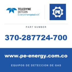 Detcon 370-287724-700 - Teledyne Detcon 370-287724-700 CO2, Dióxido de carbono 10-100% Vol