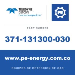 Detcon 371-131300-030 - Teledyne Detcon 371-131300-030 Sensor enchufable de HCN, Cianuro de hidrógeno para DM-100