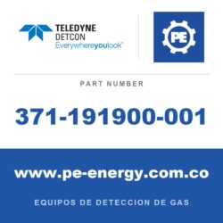 Detcon 371-191900-001 - Teledyne Detcon 371-191900-001 AsH3, sensor enchufable de arsina para DM-100