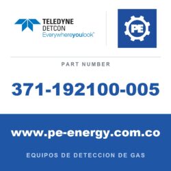 Detcon 371-192100-005 - Teledyne Detcon 371-192100-005 B2H6, sensor enchufable de diborano para DM-100