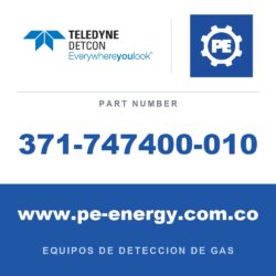 Detcon 371-747400-010 - Teledyne Detcon 371-747400-010 Cl2, sensor enchufable de cloro para DM-100