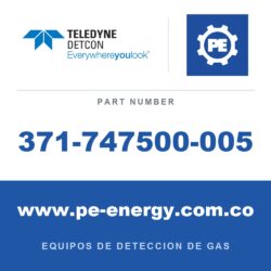 Detcon 371-747500-005 - Teledyne Detcon 371-747500-005 Br2, sensor enchufable de bromo para DM-100