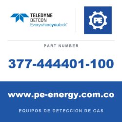 Detcon 377-444401-100 - Teledyne Detcon 377-444401-100 Sensor de gas CO, Monóxido de carbono enchufable para DM-700