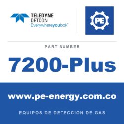 Detcon 7200-Plus - Teledyne Detcon 7200-Plus Controlador de detección de gas de dos canales, configurado bajo pedido (opciones de carcasa, fuente de alimentación, entrada, salida,