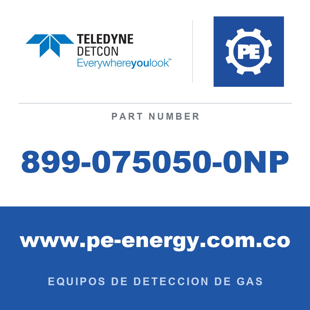 Detcon 899-075050-0NP - Teledyne Detcon 899-075050-0NP Adaptador de 3/4" NPT macho a 1/2" NPT hembra niquelado