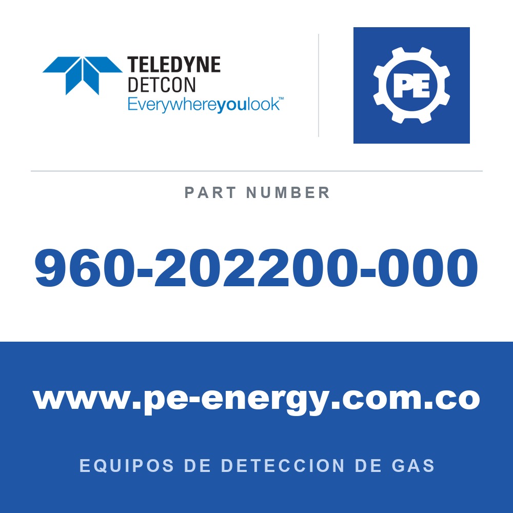 Detcon 960-202200-000 - Teledyne Detcon 960-202200-000 Paquete para prevención de condensación (para condulet, reemplazar anualmente)