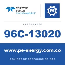 Detcon 96C-13020 - Teledyne Detcon 96C-13020 Sensor de Cianuro de Hidrógeno, modelo CXT-DM-HCN, 0-30 ppm