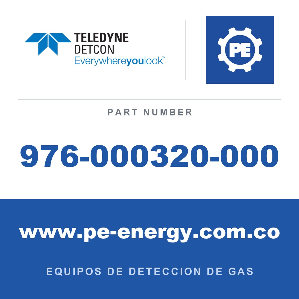 Detcon 976-000320-000 - Teledyne Detcon 976-000320-000 Radio/Antena RXT-320 para N7X