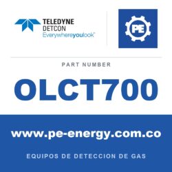 Detcon OLCT700 - Teledyne Detcon OLCT700 Transmisor de detección de gas fijo inteligente OLCT 700 para ubicaciones difíciles y extremas: carcasa de acero inoxidable 316 electropuli