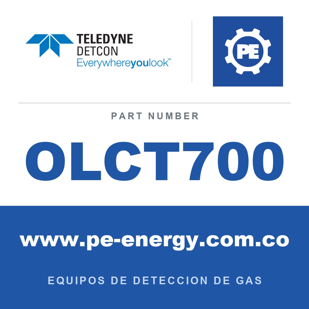 Detcon OLCT700 - Teledyne Detcon OLCT700 Transmisor de detección de gas fijo inteligente OLCT 700 para ubicaciones difíciles y extremas: carcasa de acero inoxidable 316 electropuli