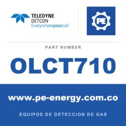 Detcon OLCT710 - Teledyne Detcon OLCT710 Transmisor de detección de gas fijo inteligente OLCT 710, misma plataforma de detección que el OLCT 700 con caja de conexiones integrada y