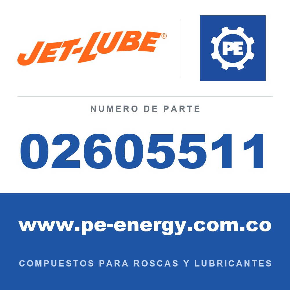 Jet-Lube 02605511 - 02605511 - Jet-Lube Tambor de 400 lb de MOLY P