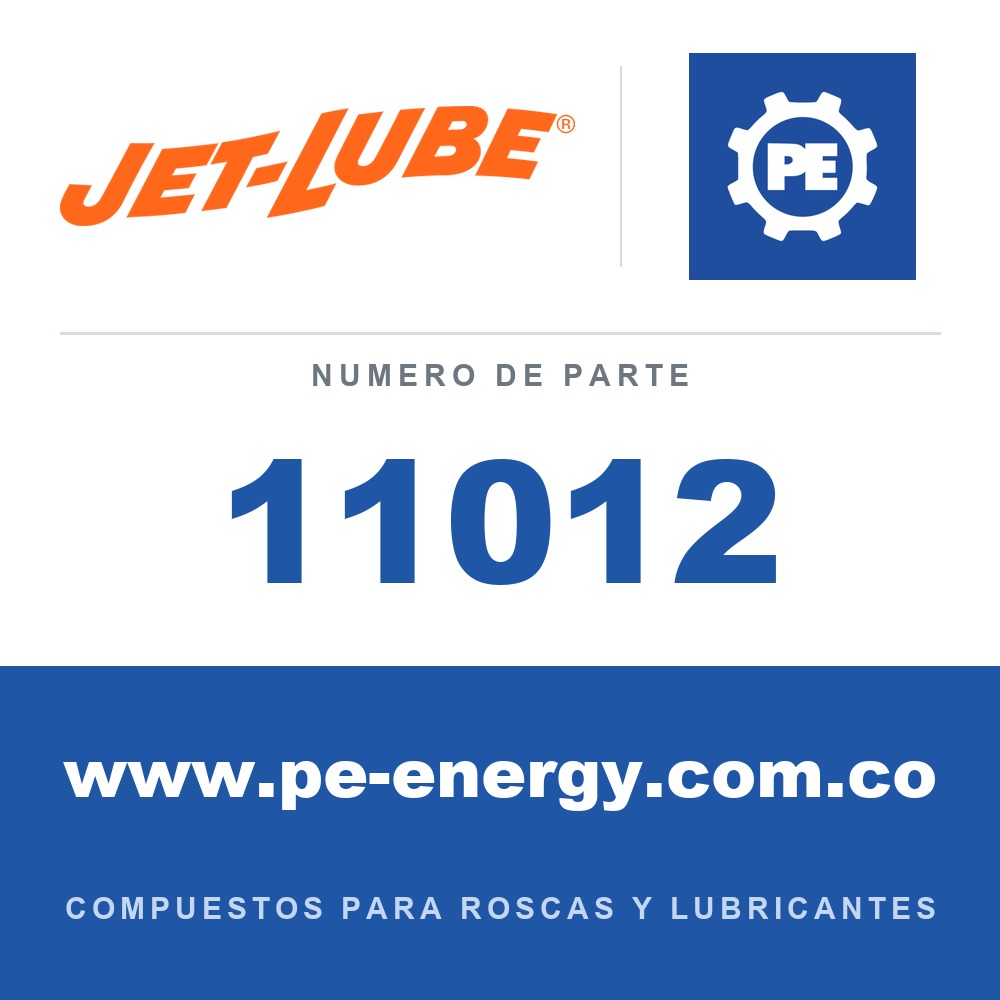 Jet-Lube 11012 - 11012 - Jet-Lube Compuesto para juntas/collares de perforación 21, 2 Gal