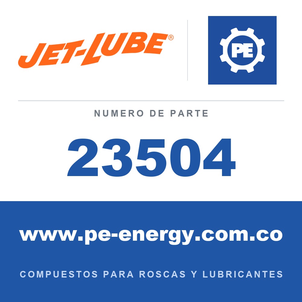 Jet-Lube 23504 - 23504 - Jet-Lube Tf-25 Lata con brocha de 1 lb