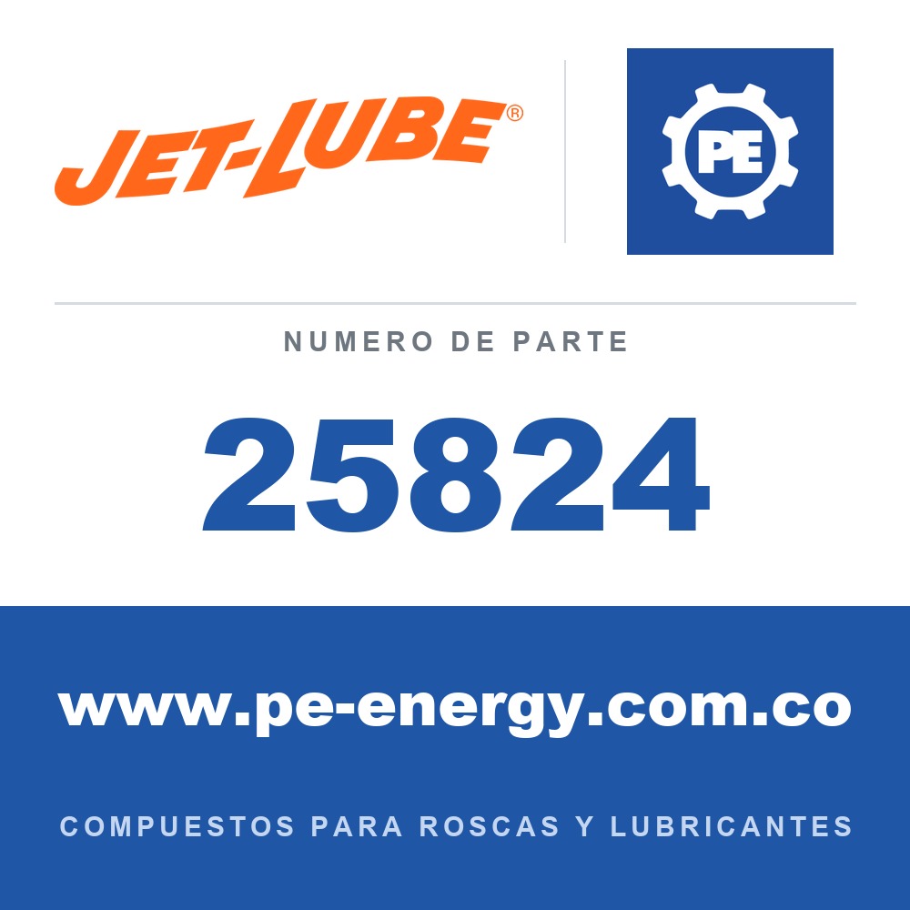 Jet-Lube 25824 - 25824 - Jet-Lube JACKING SYSTEM GREASE™ ECF Barril de 120 lb