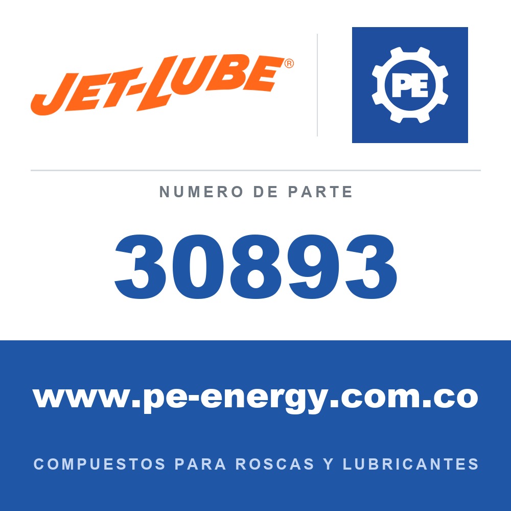 Jet-Lube 30893 - 30893 - Jet-Lube PETRO-TAPE™ 1/2" x 540" NÍQUEL Rollo de 1/2 in x 540 in