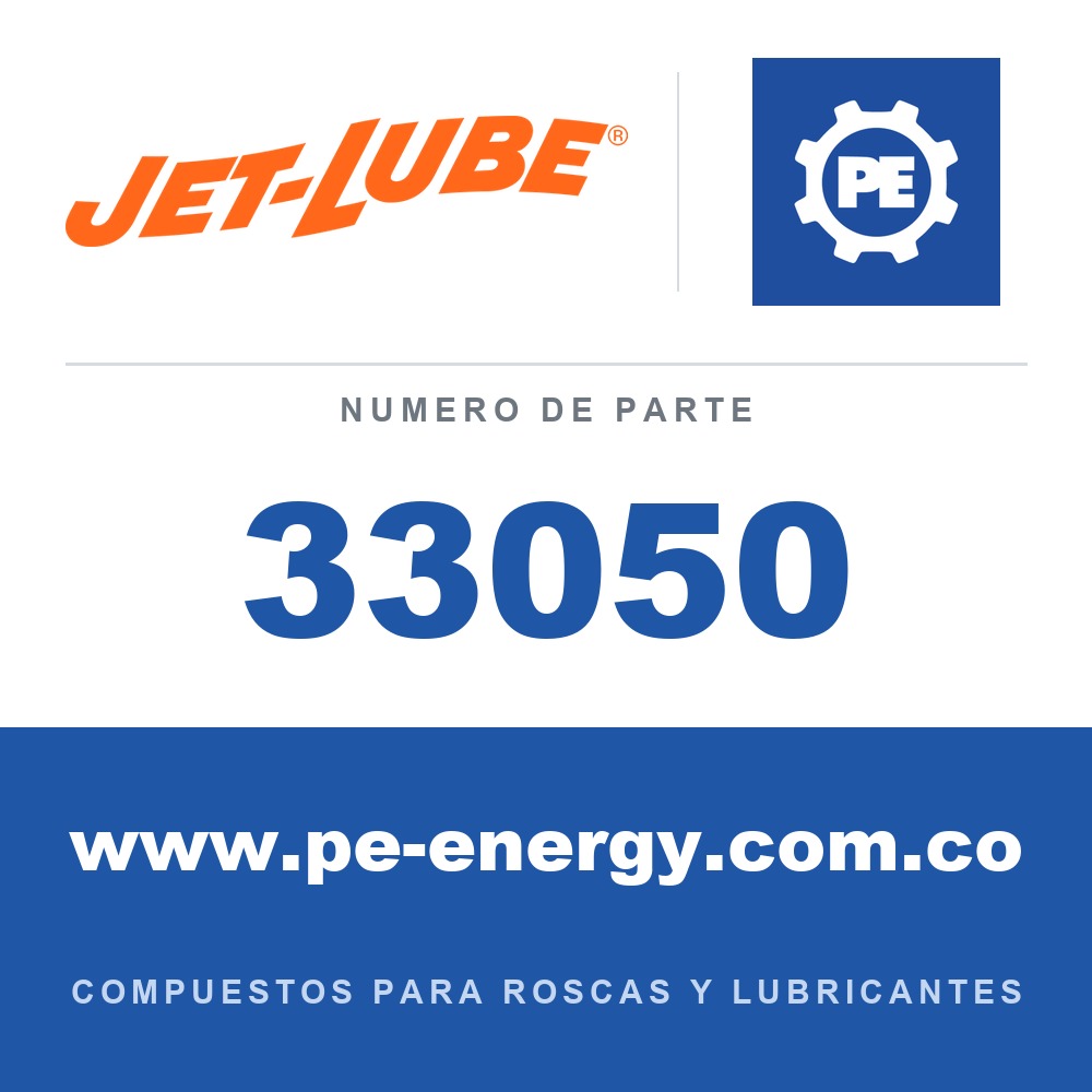Jet-Lube 33050 - 33050 - Jet-Lube Cartucho de 14 oz de #202 Moly-Lith