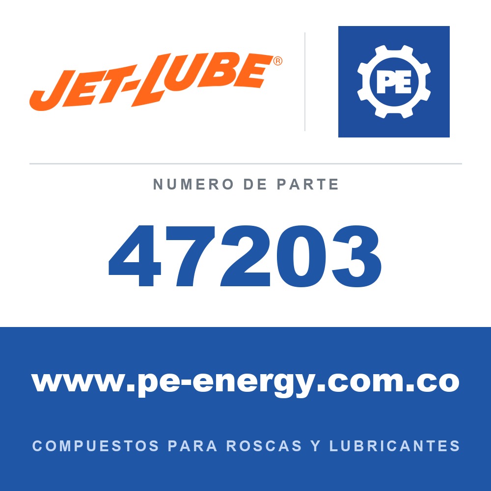 Jet-Lube 47203 - 47203 - Jet-Lube 550 Extreme Awg lata con brocha de 1 lb