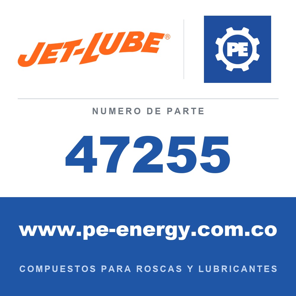 Jet-Lube 47255 - 47255 - Jet-Lube 550 Extreme® All-Weather Lata con pincel de 1/4 lb