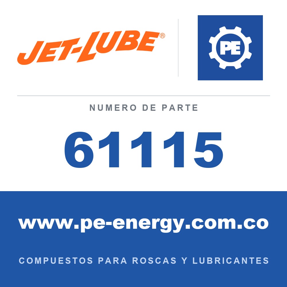 Jet-Lube 61115 - 61115 - Jet-Lube Jet-Gold EP 1 Cubeta de 35 lb