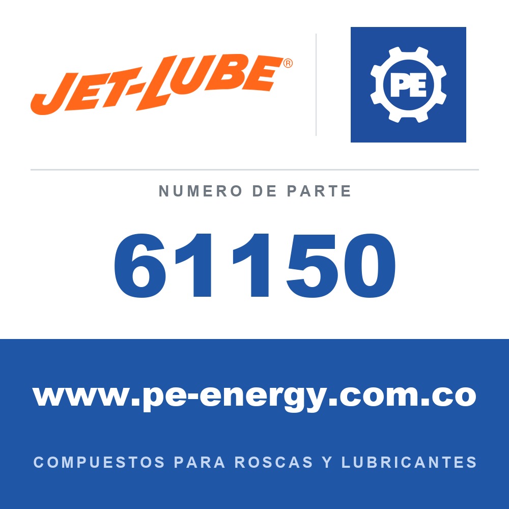 Jet-Lube 61150 - 61150 - Jet-Lube Jet-Gold EP 1 Cartucho de 0.95 lb, caja de 30