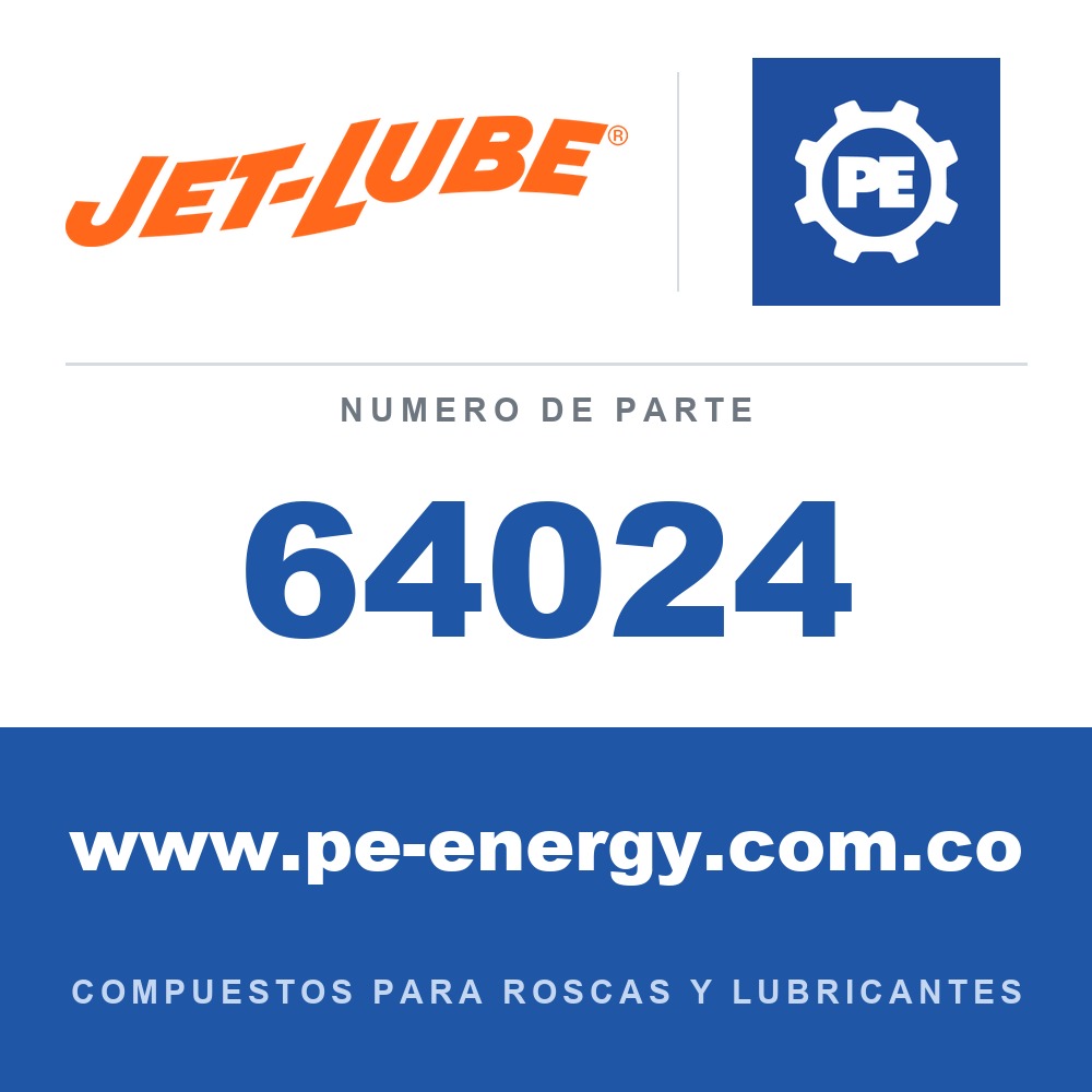 Jet-Lube 64024 - 64024 - Jet-Lube EP WHITE GREASE Balde de 120 lb