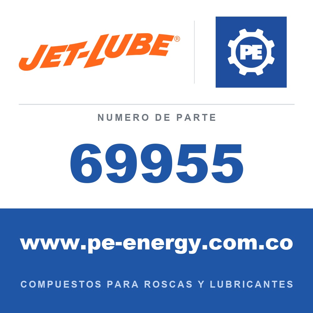 Jet-Lube 69955 - 69955 - Jet-Lube SILVER PLUS REGULAR Lata con brocha de 1/4 lb