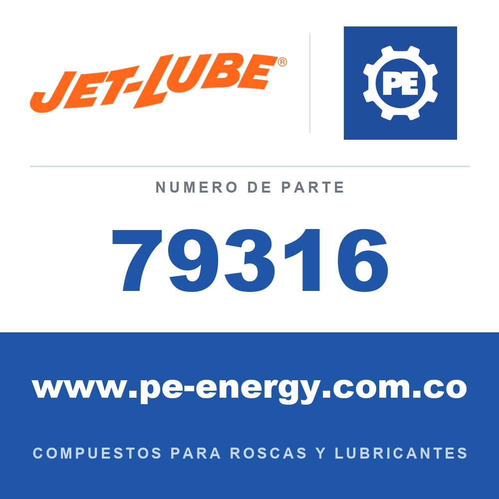 Jet-Lube 79316 - 79316 - Jet-Lube Gear Oil FG ISO 1000 Cubeta de 35 lb