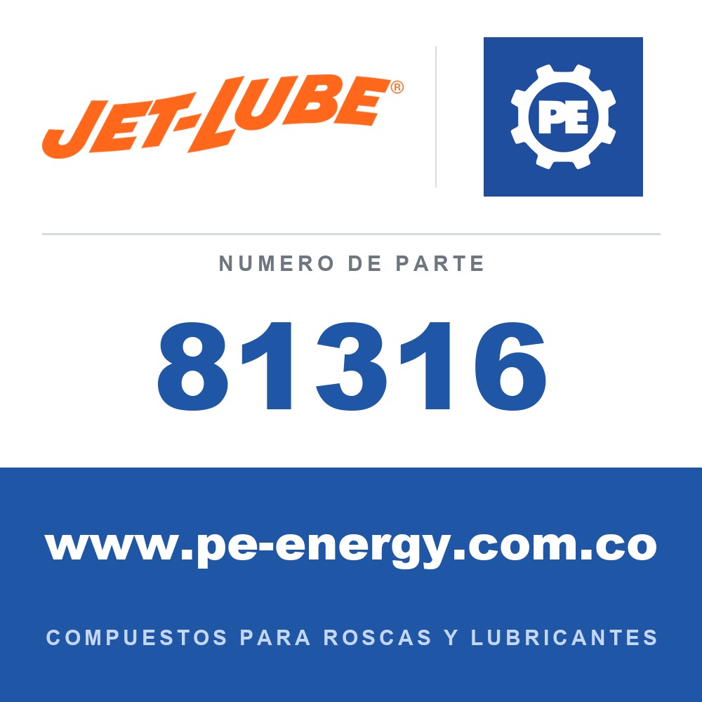 Jet-Lube 81316 - 81316 - Jet-Lube ACEITE HIDRÁULICO FG ISO 100 Cubeta de 29 lb