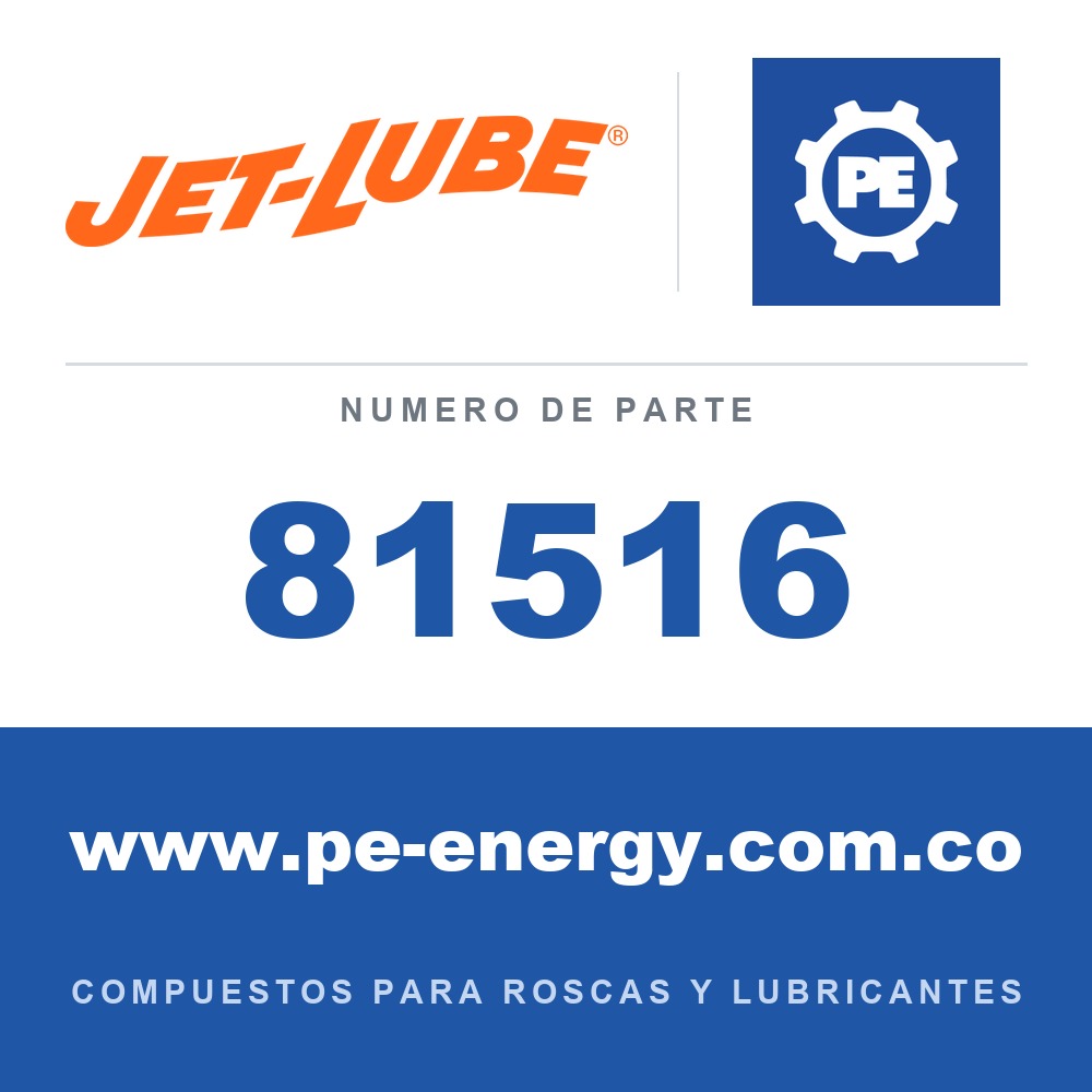 Jet-Lube 81516 - 81516 - Jet-Lube HYDRAULIC OIL FG ISO 68 Cubeta de 29 lb