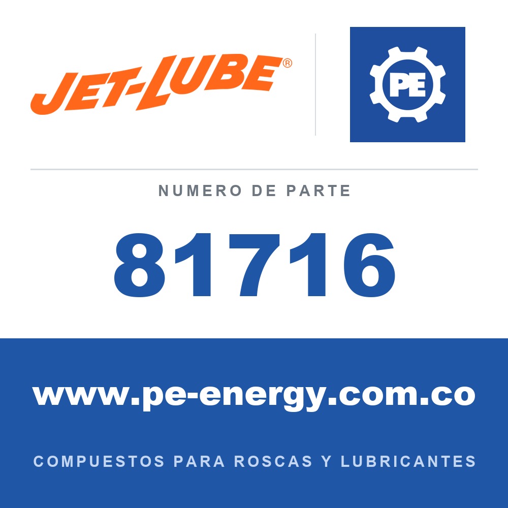 Jet-Lube 81716 - 81716 - Jet-Lube ACEITE HIDRÁULICO FG ISO 46 Cubeta de 29 lb