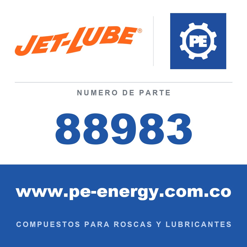 Jet-Lube 88983 - 88983 - Jet-Lube EZY-PAK™ EXTREME TIPO G Barra de.09 lb (Paquete de 6 x 18/Caja)