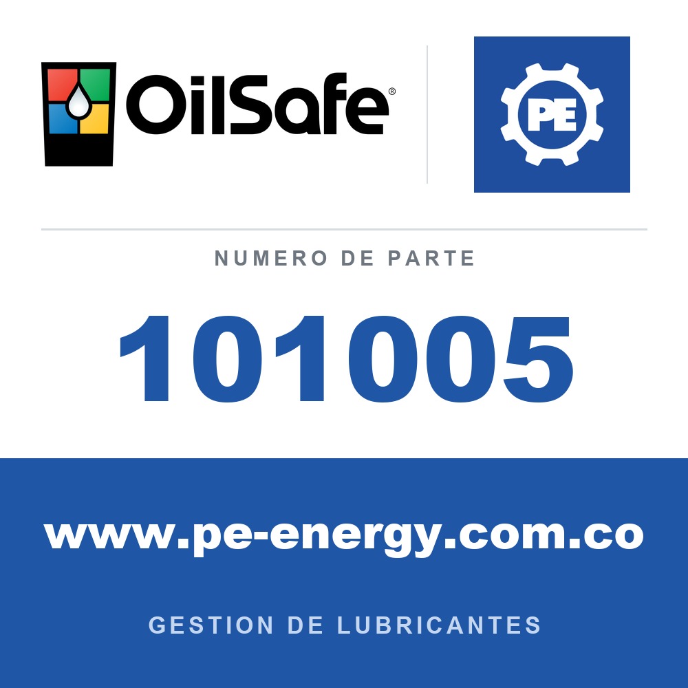 OilSafe 101005 - Tambor de 5 Litros/US Quart de OilSafe