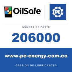 OilSafe 206000 - Envoltorio para etiqueta OilSafe - Removible