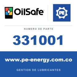 OilSafe 331001 - OilSafe Manguera de conexión de grasa 18" - W.P. 3,500PSI